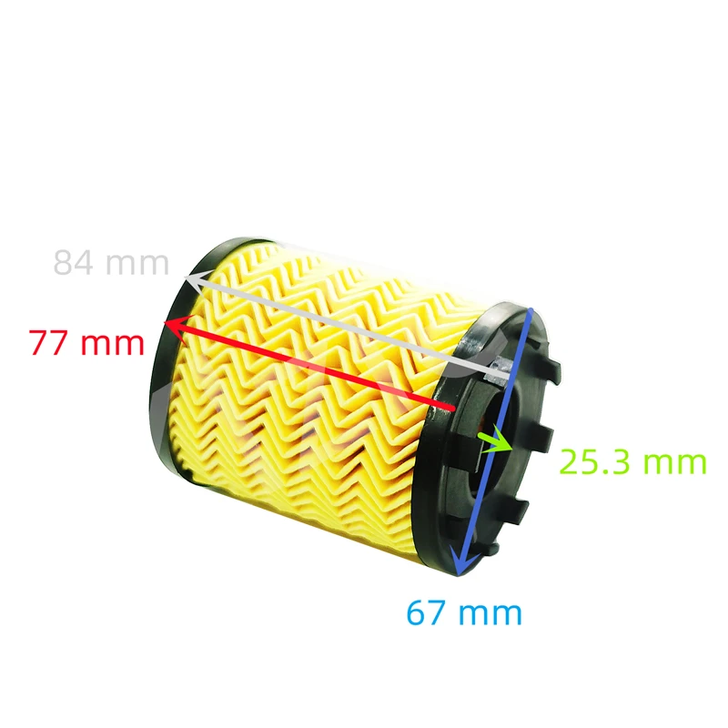 1 PCS 73500049 Oil Filter For ABARTH 124 Spider 500C 595C 695C GRANDE PUNTO 1.4 For FORD KA 1.3 TDCI