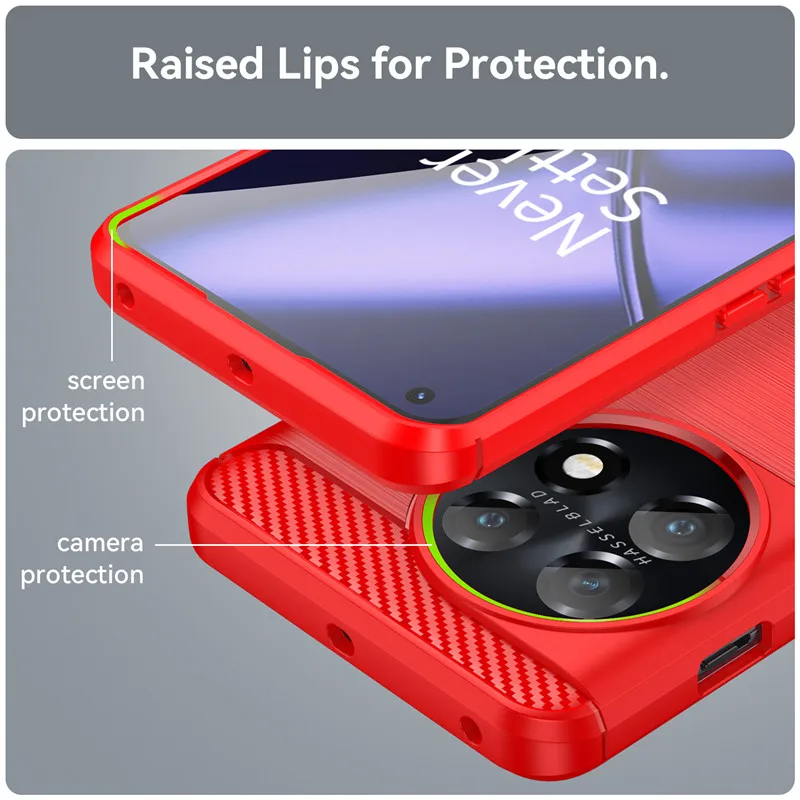 OnePlus Shock-Absorbent Soft TPU Bumper Phone Case - Sleek and Durable Design