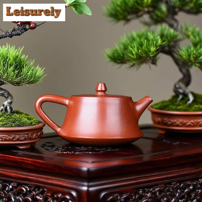 320ml Luxury Yixing Purple Clay Teapots Handmade Pot Raw Ore Dahongpao  Mud Kettle Chinese Zisha Tea Set Accessories Supplies