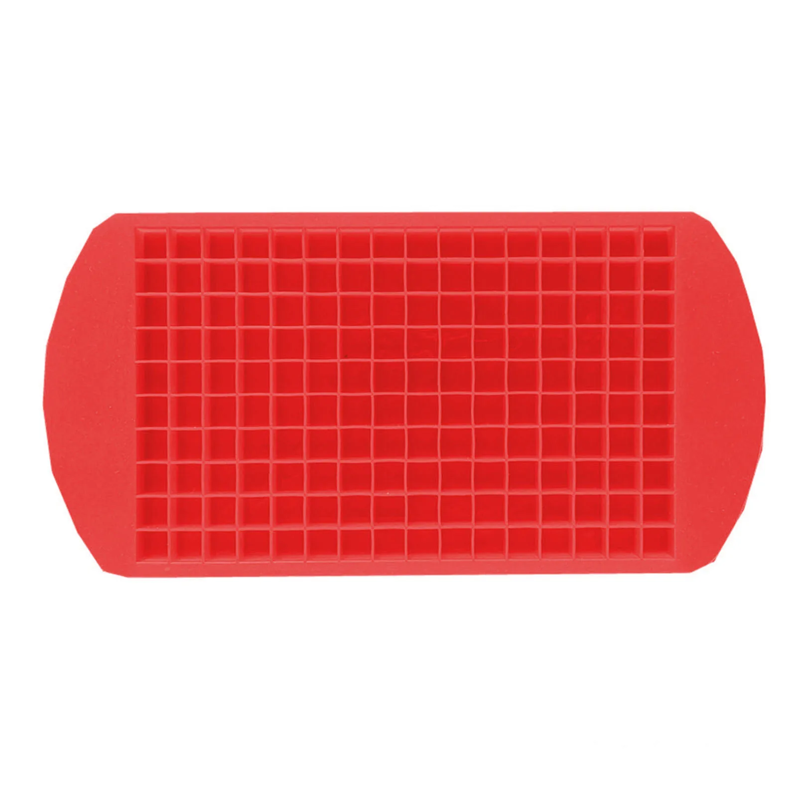 160 Grid Mini Silicone Ice Tray Ice Cubes Foldable Mold- Breaker Grid Tray Small Square Mold- Maker Silicone