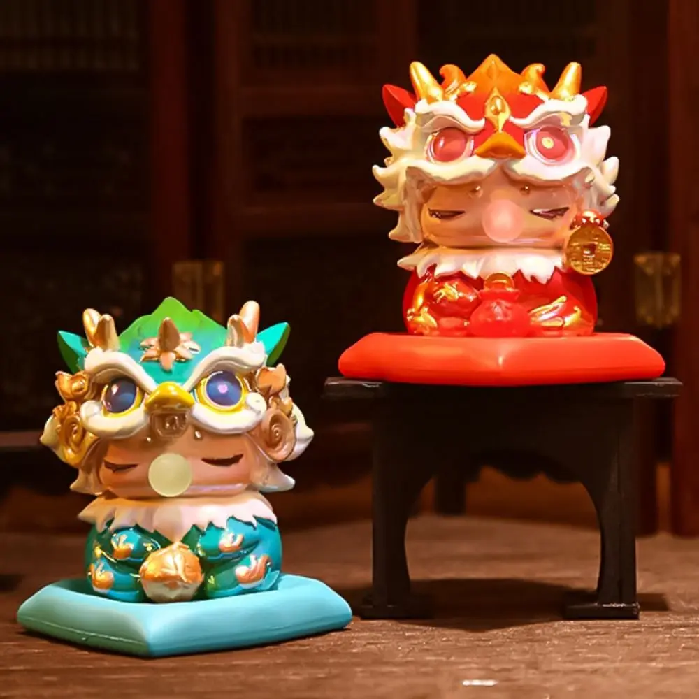 

2024 новый год, искусственный талисман, китайский талисман, статуэтки из смолы в китайском стиле, Дракон со знаком зодиака