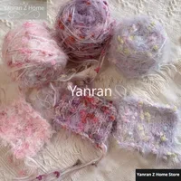 50g New Cotton Yarn Hand Mixed Thread Alpaca Iceland Flower Mixed Thread Hand Woven Hat Scarf Knitting Yarn Crochet 1