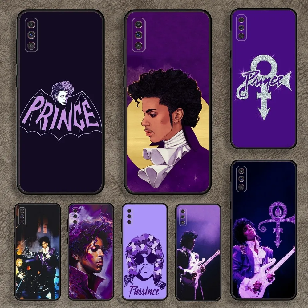 Custodia Per Telefono Prince Singer Rogers Nelson Per Custodia Nera Samsunga 91,80,73,72,71,70,53,52,51,42,41,40,32,31,30,22, 13 S 4G 5G