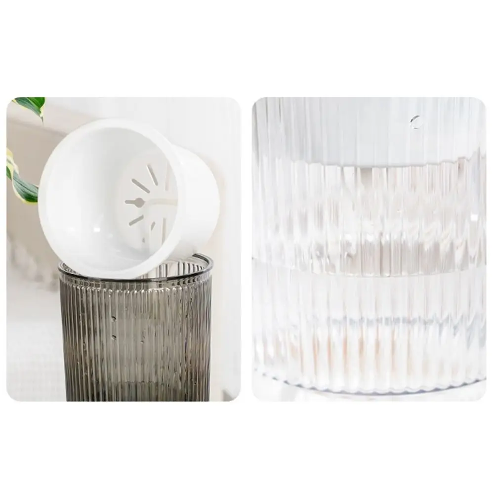 Flower Pot Self Watering Self-absorbing Transparent Vase Plastic Bamboo Planter Succulents Waterless Cultivation