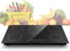 Induction Cooktop, with 5 Burners Desktop Built-in , 7400W 240V Induction  9 Power,Levels Sensor Touch 1