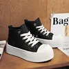 2025 New Men's Sneakers High Top Decked Shoes Thick Sole Increased Altitude Board Shoe Breathable Stylish Casual Trendy Shoes 3
