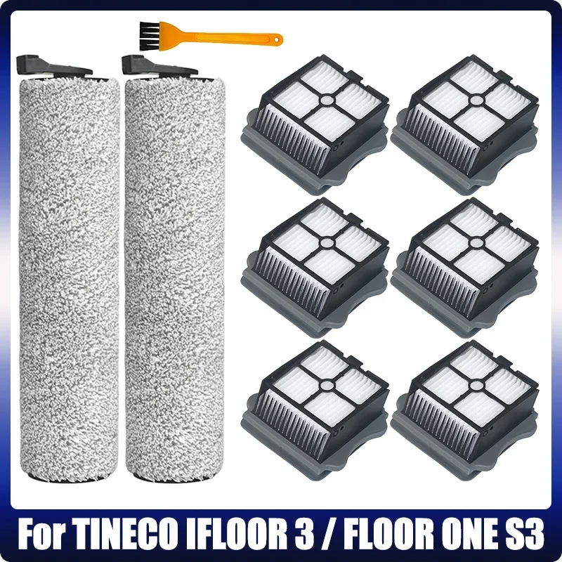 

Accessories For TINECO iFloor 3 Floor One S3 Cordless Wet Dry Floor Washer Handheld Vacuum Roller Brush Hepa Filter Spare Parts