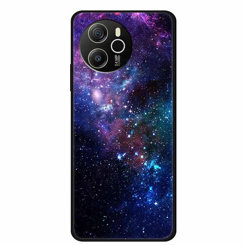 Black Silicone Soft Back Protective Case Cover