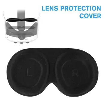 Protezione per lenti VR per Meta Quest 3S, accessori VR, custodia protettiva antipolvere per lenti, cappuccio per Oculus Quest 3S