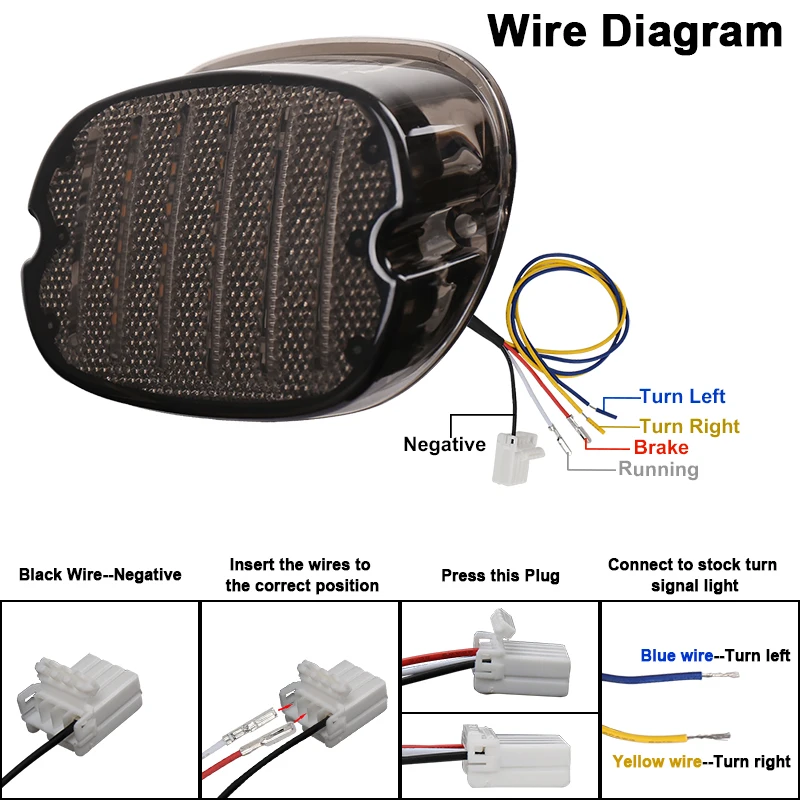 Signal Wiring Diagram Sportster Brake Light Wiring Motorcycle LED