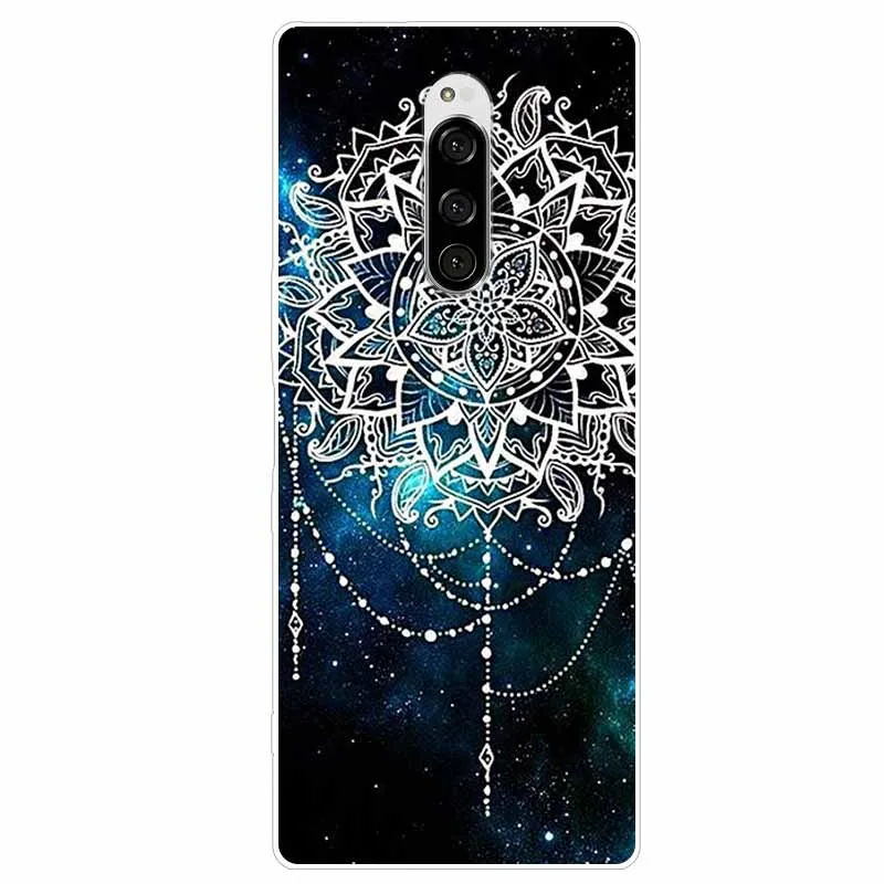 Cute Fashion Clear Soft TPU Phone Cover with Floral Design