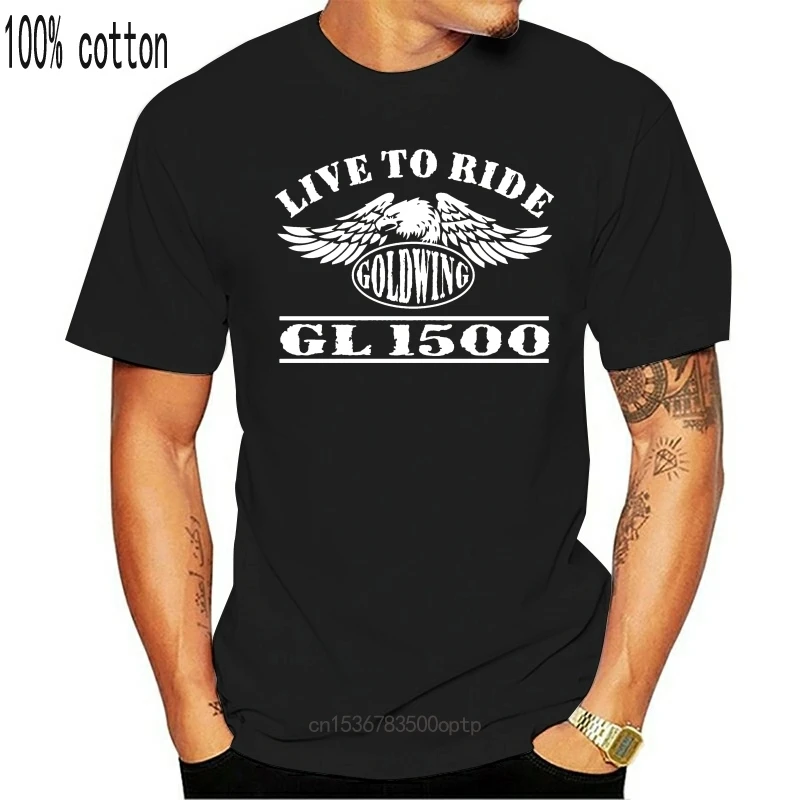 

New 2021 2021 Summer Tee Shirt 2021 Japanese Motorcycle Goldwing GL 1500 GL1500 Motorcycle T-Shirt (RP) Cool T-shirt