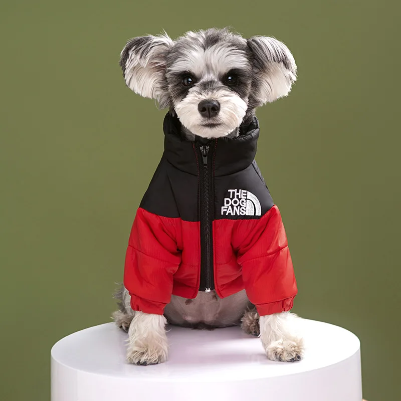 Dog Jacket Coat Winter Warm Dog Clothes Windproof Puppy Jacket Soft Cat Down Pet Padded Coat Chihuahua Pet Outfits pet jacket