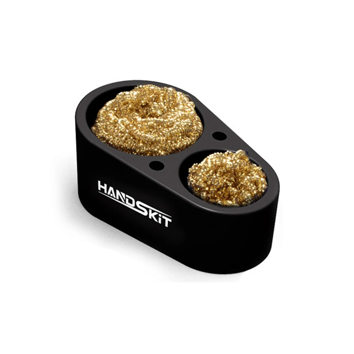 

Насадка для паяльника HANDSKIT, силиконовый держатель для чистки, шариковый очиститель черного цвета