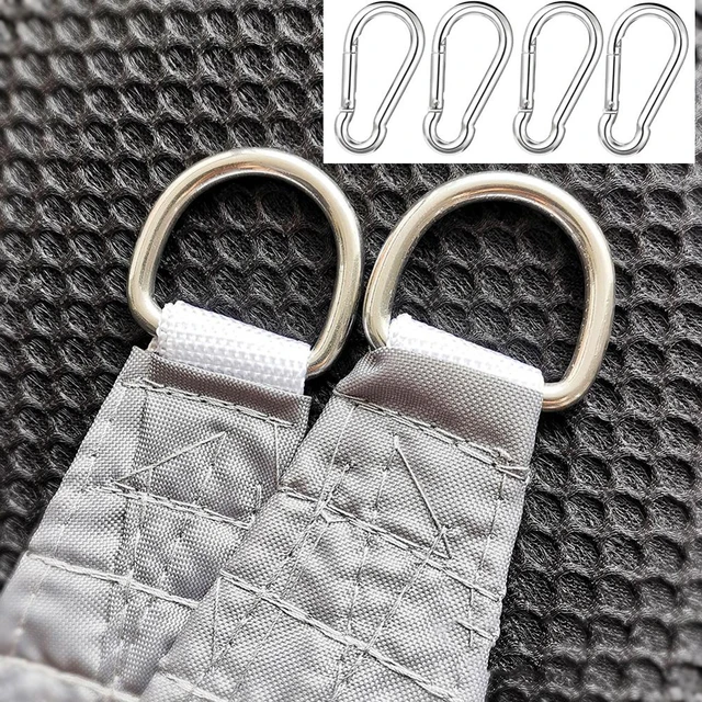 Háromszög 2X2X2M Medence Burkolat Szürke Bézs Árnyékos Vitorla Vízálló Árnyalatok Napellenző Autó Kerti Hinta A Nyári Ház Erkélyre - Image 5