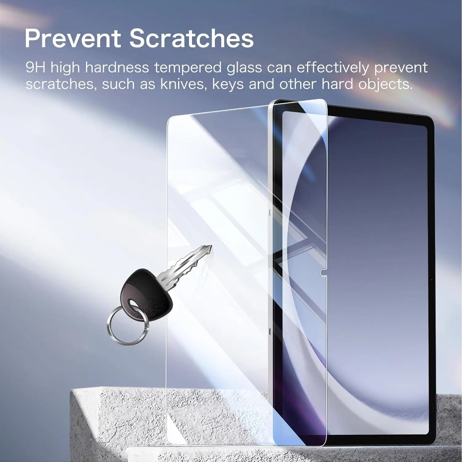 3pcs Screen Protector Tempered Glass For Samsung Galaxy Tab A9 Plus A8 A7 Lite X210 Tablet Film S5e S6 S7 S8 S9 FE Plus 12.4 4