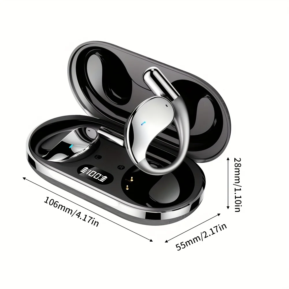 AI translation headset, bone conduction wireless headset, real-time translation in 144 languages, intelligent noise cancellation 2