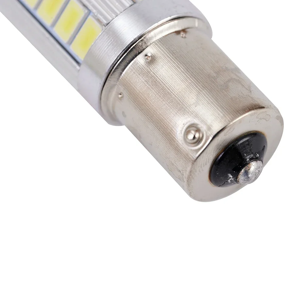 LED Lights 2Pcs 6500K Reversing BA15S P21W 1156 Socket Tail Bulb Reverse Lamp Daytime Running Signal 33-SMD 5630 12V