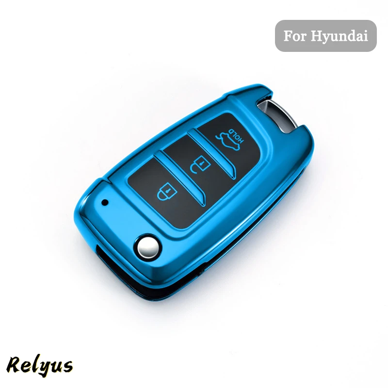 Soft Car Tpu Car Key Case Cover Shell For Hyundai Elantra Solaris