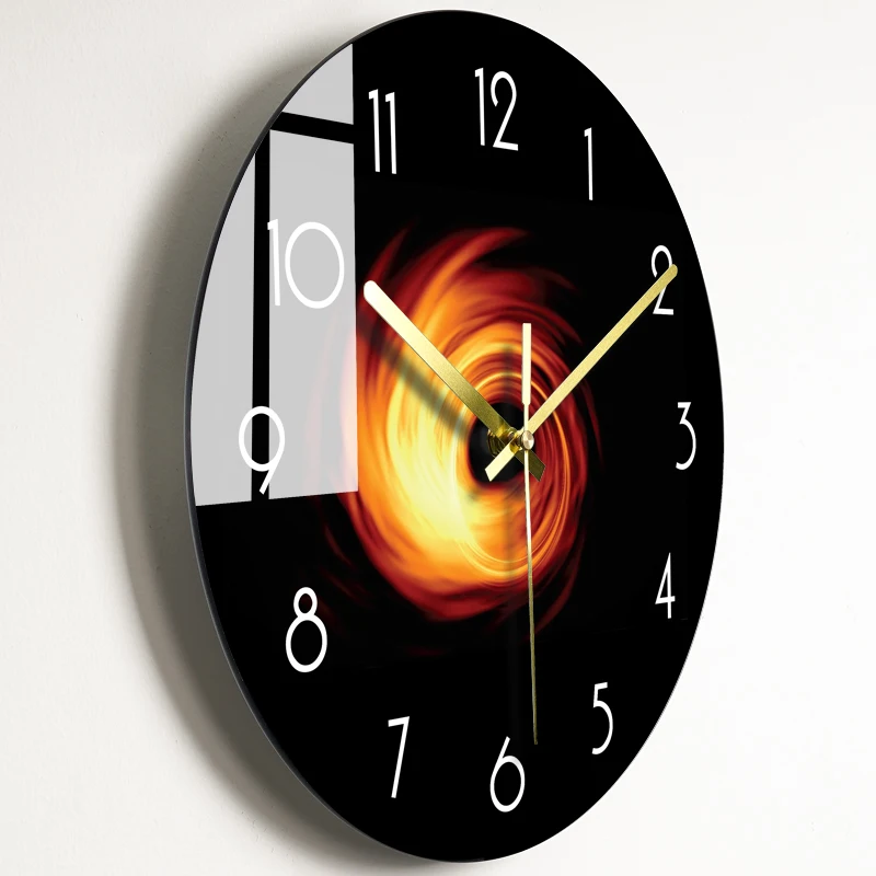 Silent Wall Clock Glass Clocks BL13  