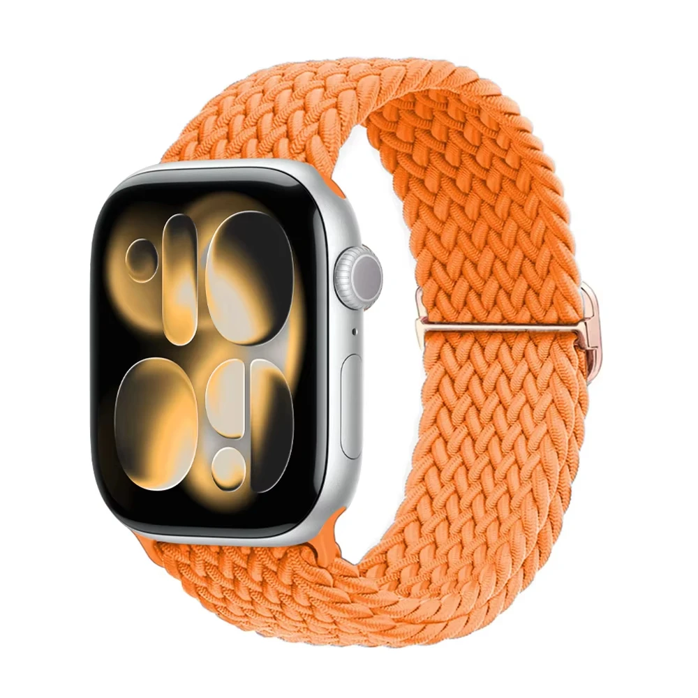 Elastic Braided Nylon Strap