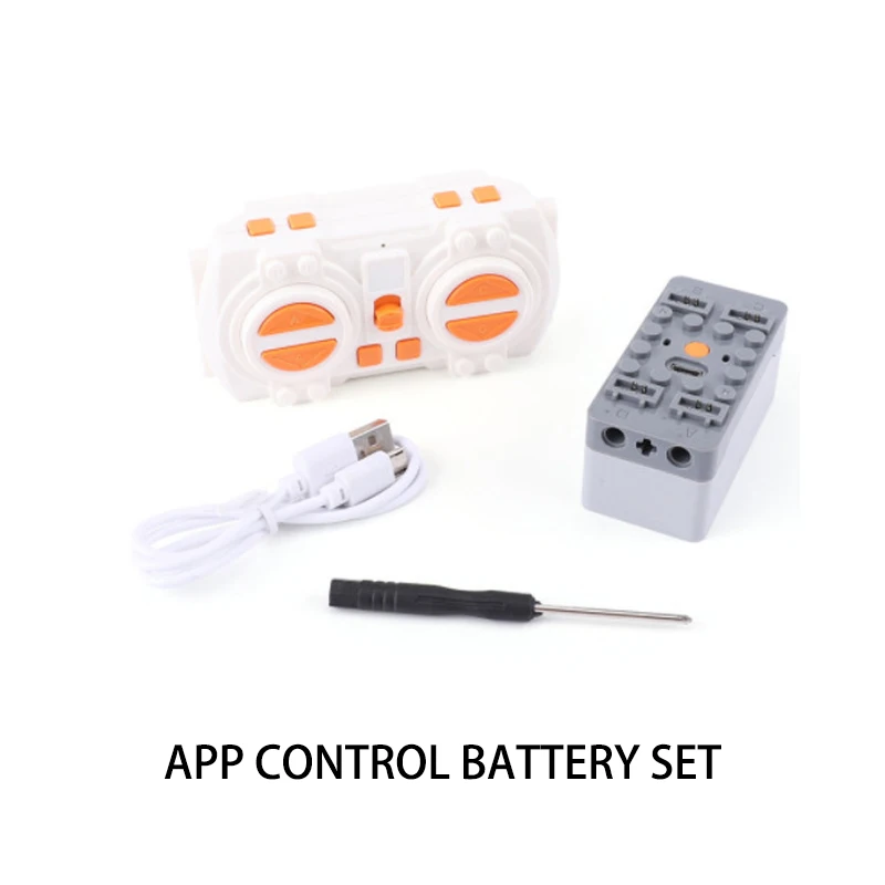 Andrea Remote-décennie s de construction de télécommande, module haut de  puissance, briques jouets, récepteur de boîte de batterie, pièces  dissolvables, compatibles avec LEGO, 2.4G - AliExpress