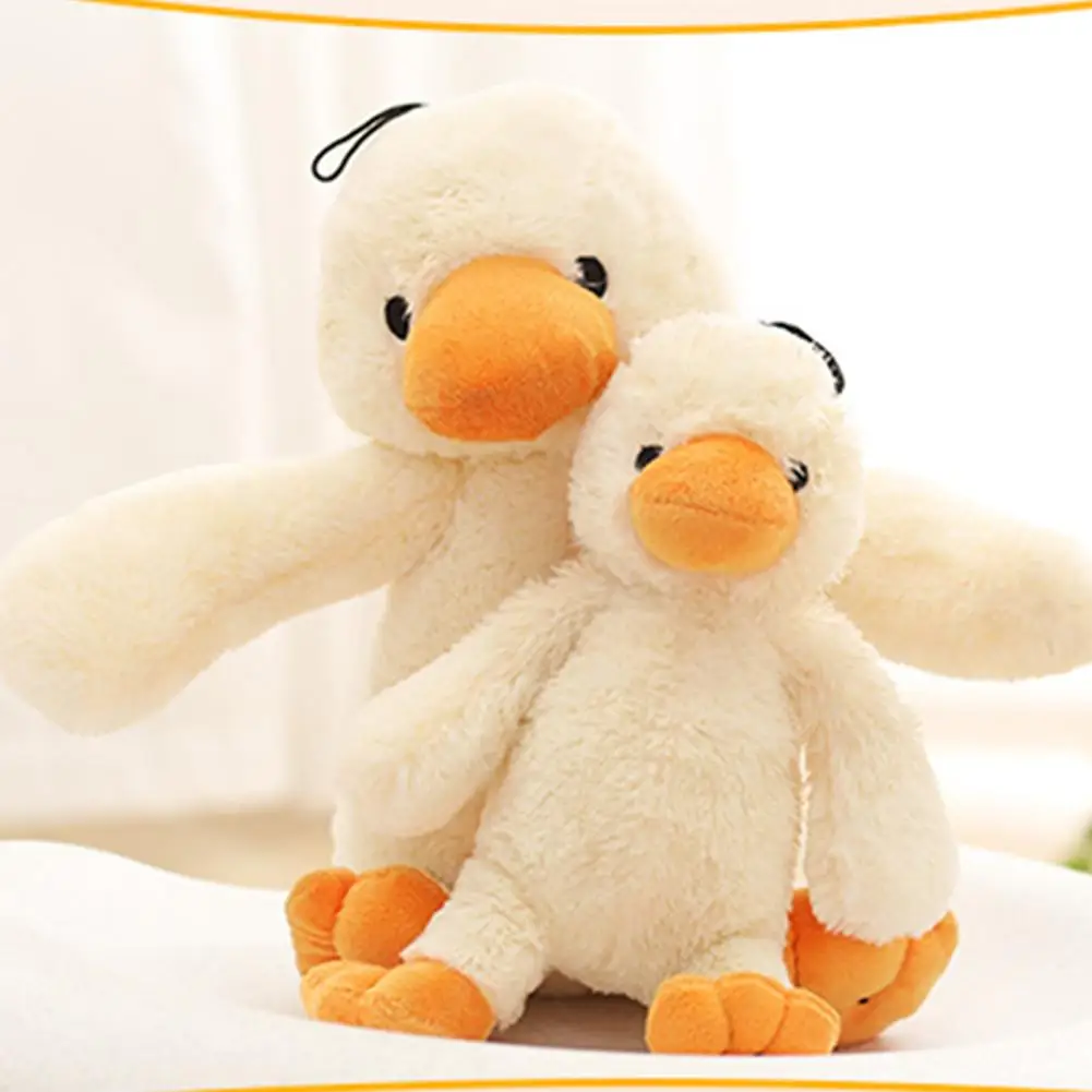 Dog Squeak Plush Doll Cute Duck Stuffed Plush Sound Toy Interactive Biting Training Chew Toy For Cat Puppy