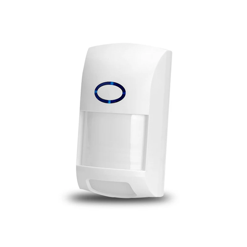 

433MHz Wireless Pet Immune Infrared Detector Alarm Below 25kg Animal Wall-mounted Motion Sensor Alarm System