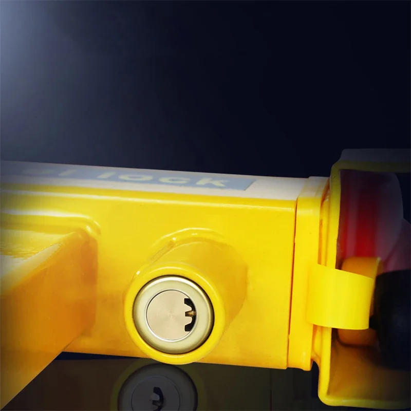 Car Truck Tire Lock Anti-Theft Lock Portable Heavy Duty Wheel Clamp Tire Claw Trailer Auto Universal fitment Car Accessorie