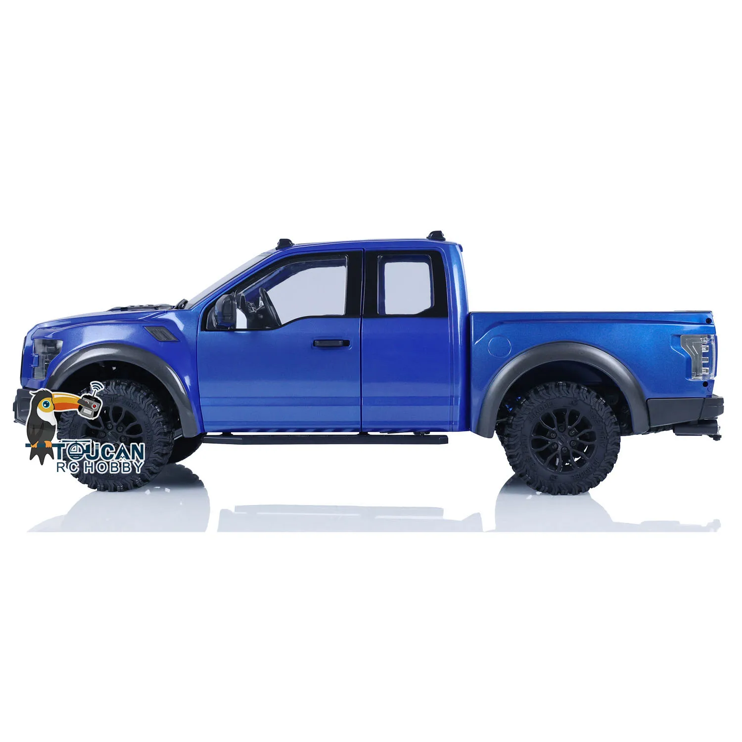 JDM 1/10 RC Off-road Vehicles F-150 Crawler Car Model With Electric Parts ESC Servo Motor Painted Toy TH13074 4