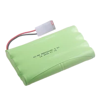 9.6v 3000mAh 5000mAh 6800mAh Rechargeable Battery or 700mAh 1400mAh Nimh NiCD AA Battery Pack For Rc toys Cars Tanks Robots Guns 6