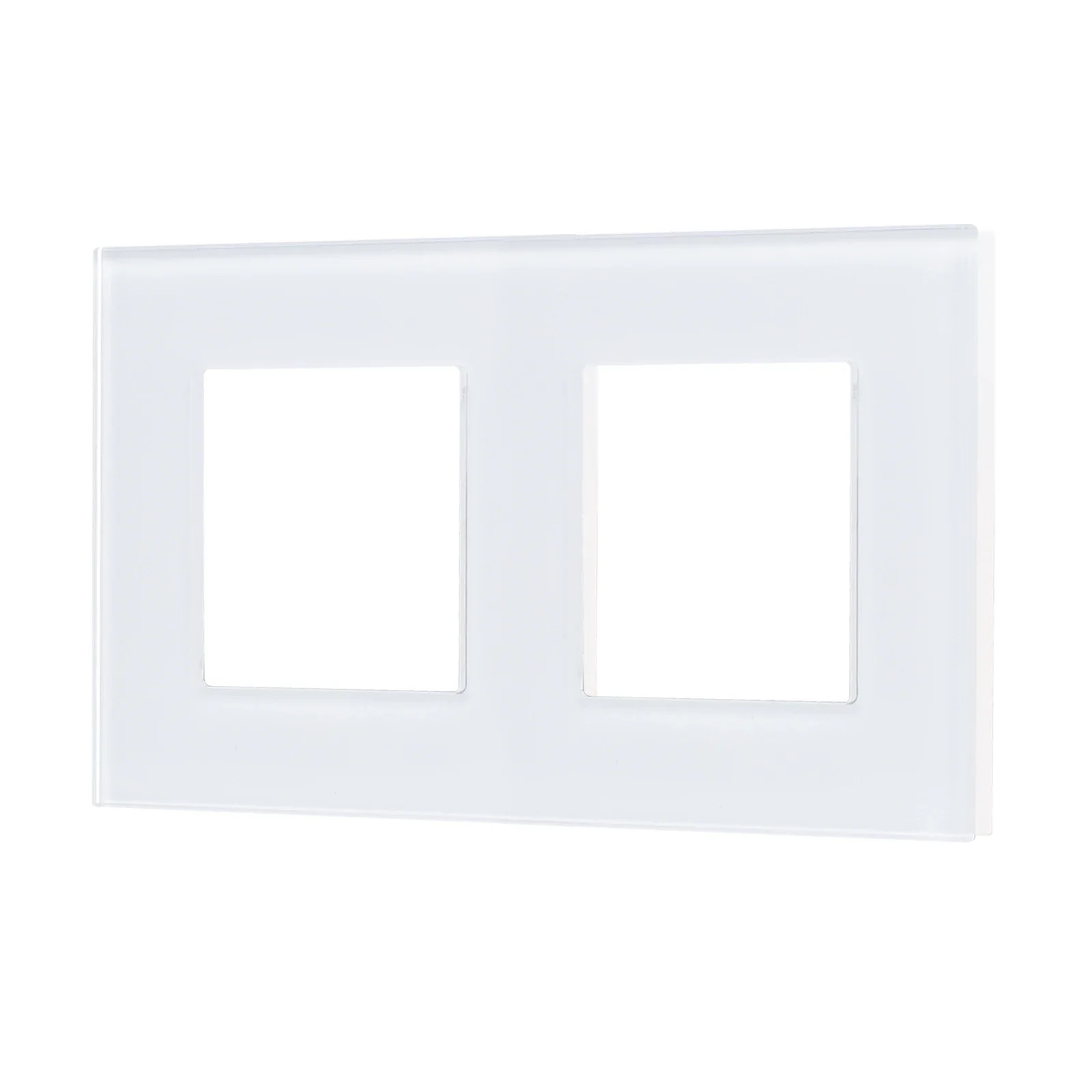 Wall Touch Switch Socket Bingoelec EU Standard Tuya WiFi Thermostat Part Glass Panel Parts Wall Socket USB TypeC Port Function Keys White DIY Module Part