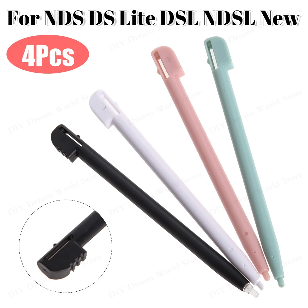 4-20PCS Plastic Touch Screen Stylus Pen Game Console Pen Fit for Nintendo NDS DS Lite DSL NDSL New Game Touch Accessories