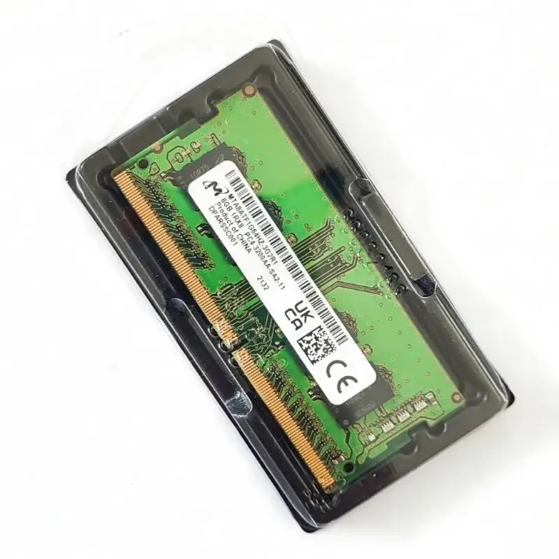 マイクロン DDR4 ram 8 ギガバイト 3200Mhz 260Pin 1.2V ラップトップ