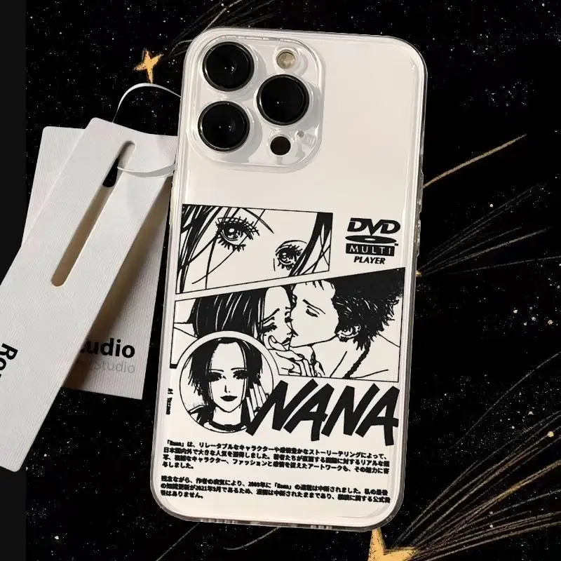 Cool Girl Oosaki Nana Japanese Anime Transparent Phone Case