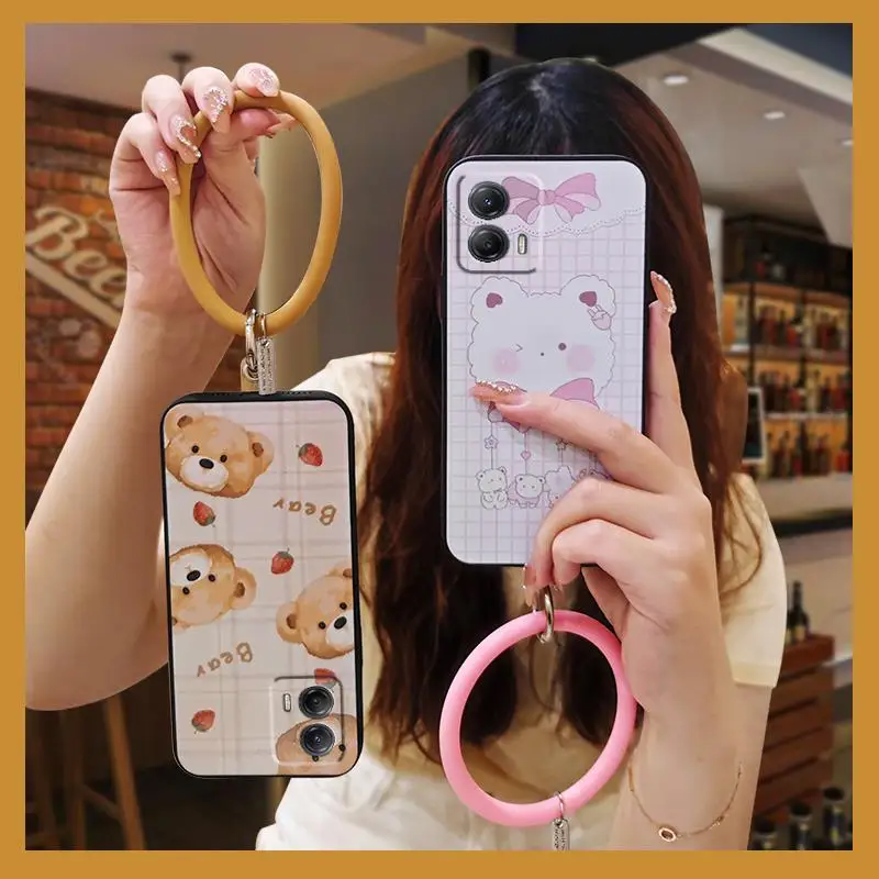 Taste Creative Phone Case Per Moto G53 5G Simple Men And Women'S Funny Luxury Cartoon