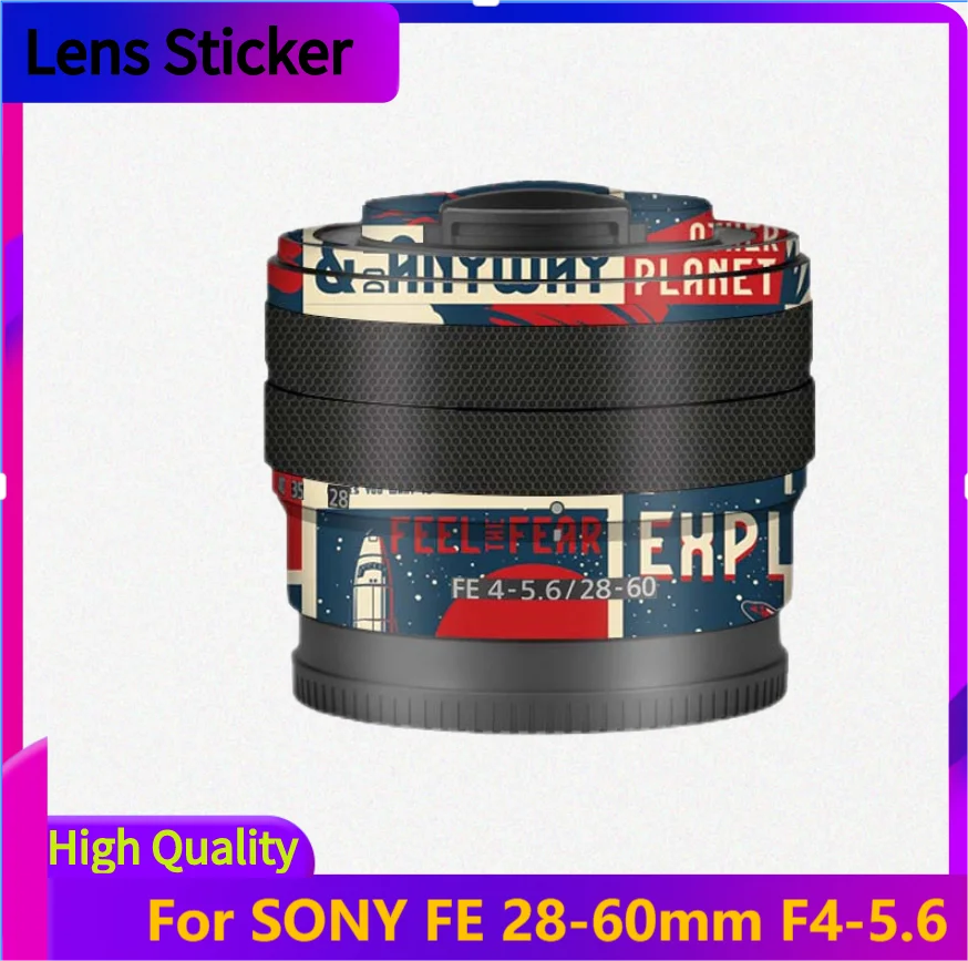 

For SONY FE 28-60mm F4-5.6 Lens Sticker Protective Skin Decal Vinyl Wrap Film Anti-Scratch Protector Coat SEL2860 FE28-60