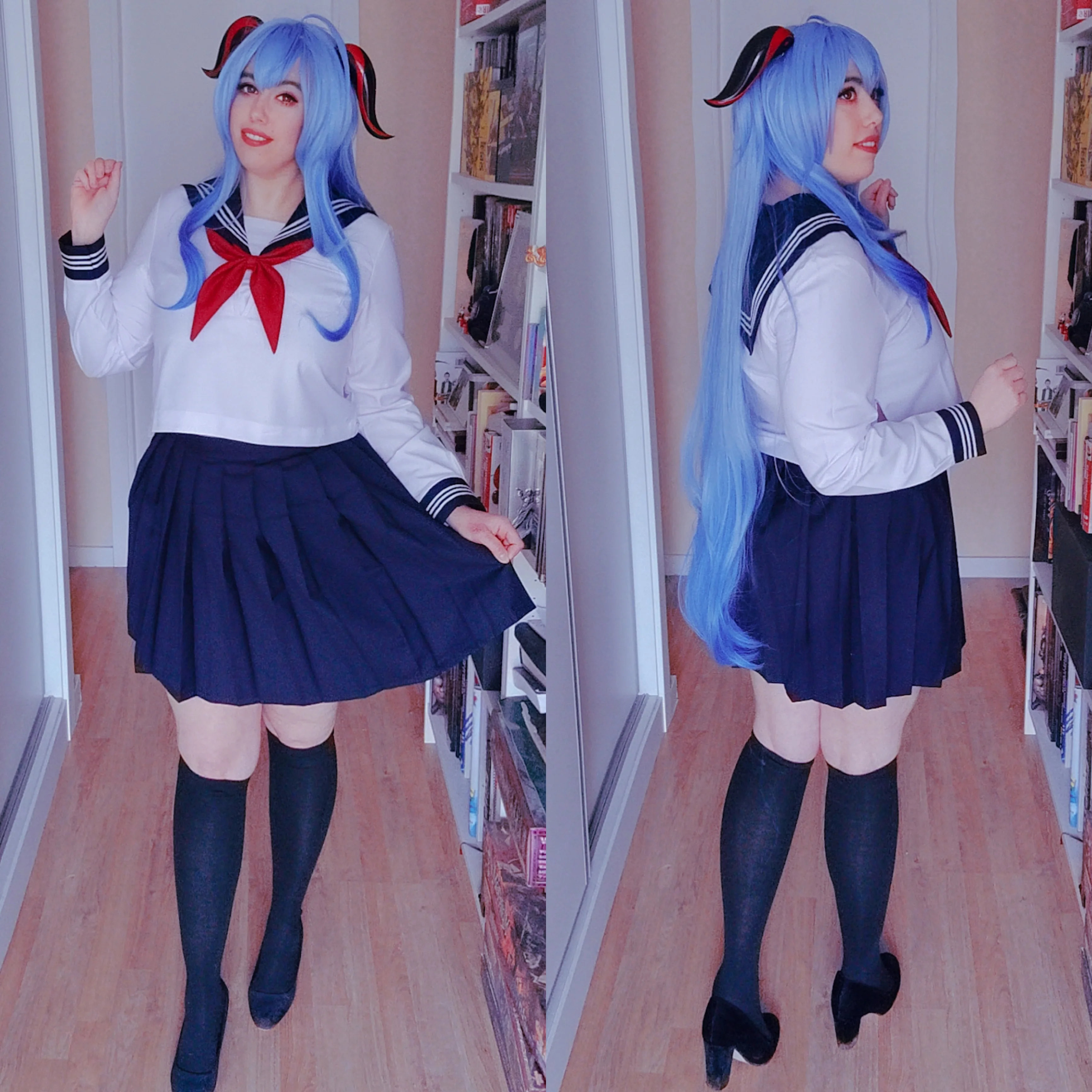 White Schoolgirl Uniform Japanese Class Navy Sailor School Uniforms Students Clothes For Girls Anime COS Sailor Navy Suit japanese school uniform