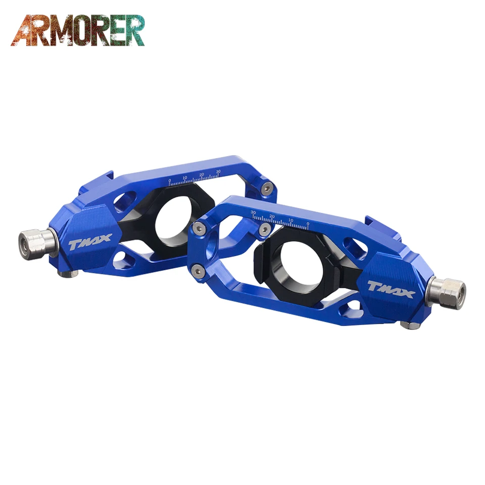 Modeer Adattatore Pinze Freno Per Yamaha Tmax 530/560 | In Alluminio CNC Anodizzato | Nero/Blu/Oro/Grigio - Foto 3