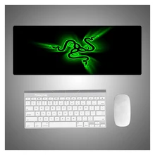 Mouse pad Razer Gaming Accessories Computer Large 900x400x4 Mousepad Gamer Rubber Carpet With Backlit Play CS GO LOL Desk Mat
