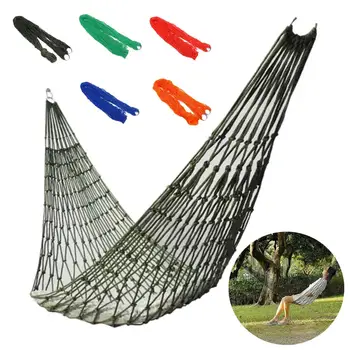 Nylon Rope Outdoor Camping Hammock 1