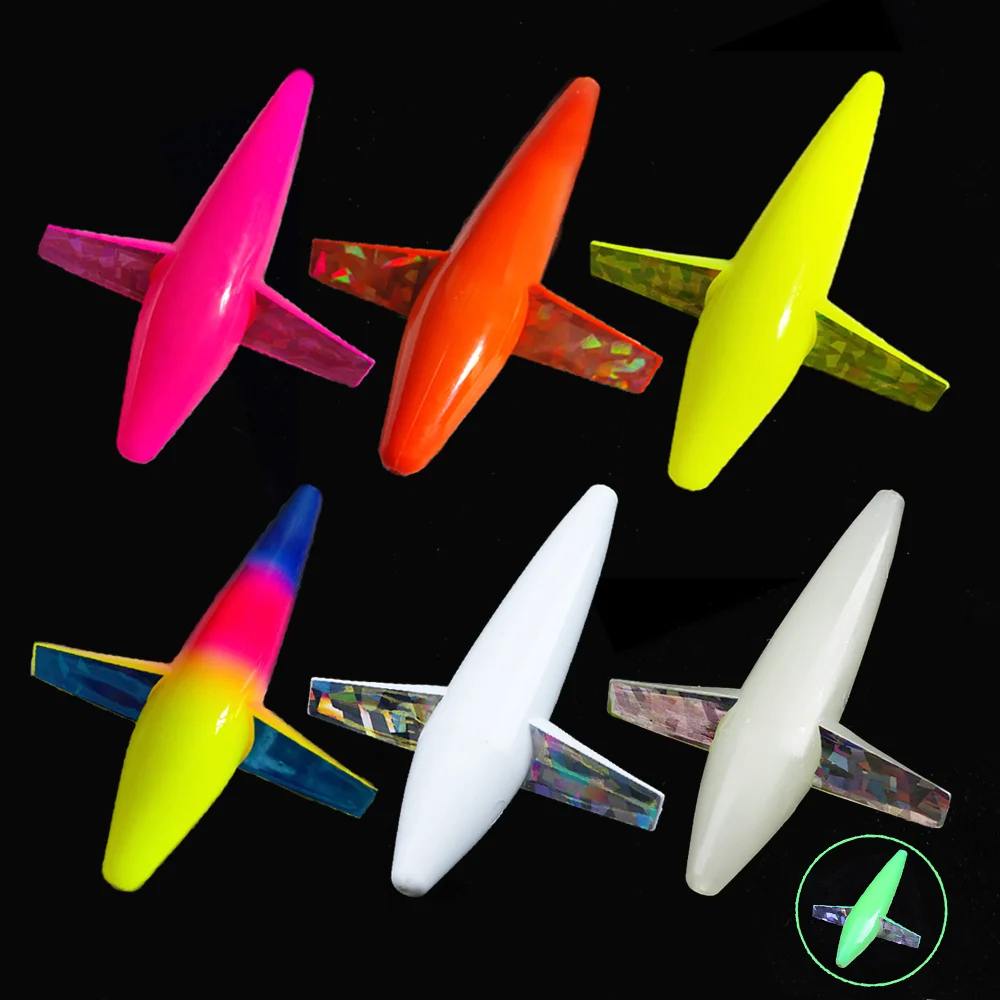 Señuelo De Pesca Bird Teaser De Color Naranja Brillante - Ideal Para Trolling, Varios Tamaños (12.7cm A 25.5cm)