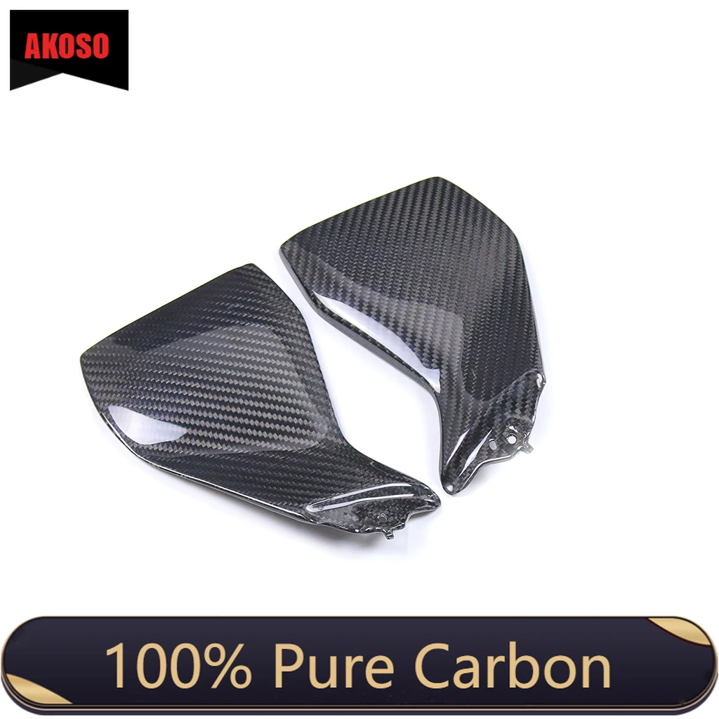 

3K Full Dry Carbon Fiber Tank Side Covers Fairing Motorcycle Fairings For Yamaha MT09 FZ09 2016 2015 2013 2014 2017 2018 2019