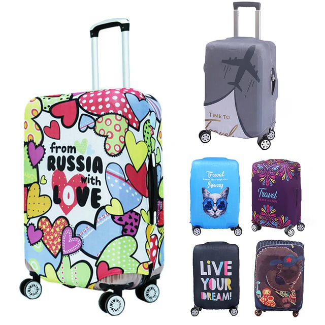 Anti-dust Trolley Case Covers  Airplane Travel Accessories - Luggage Cover  Baggage - Aliexpress