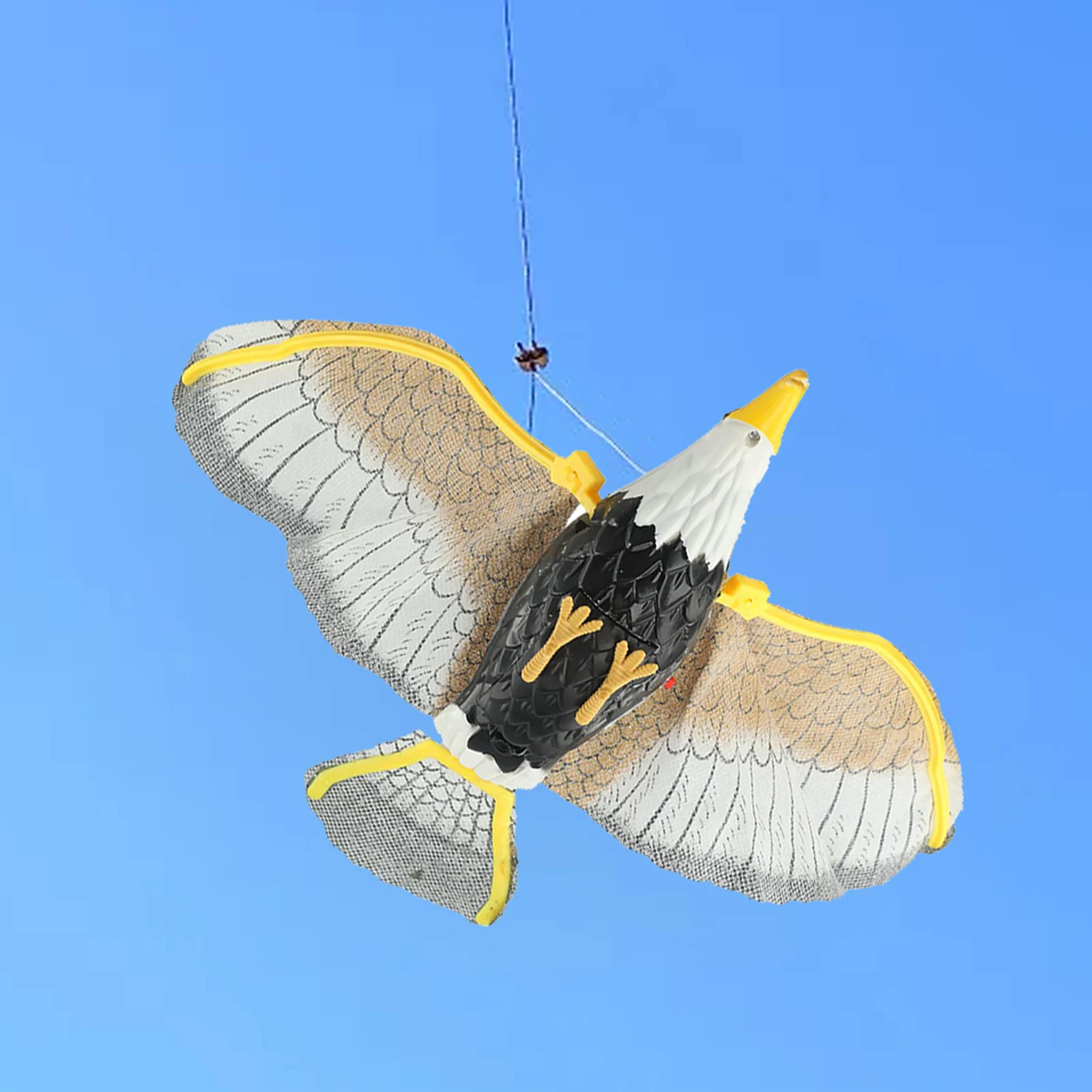 

Flying Bird Electric Hawk Farm Deterrent Eagle Flying Falcon Hunting Garden Decoy Hanging Eagle Realistic Design