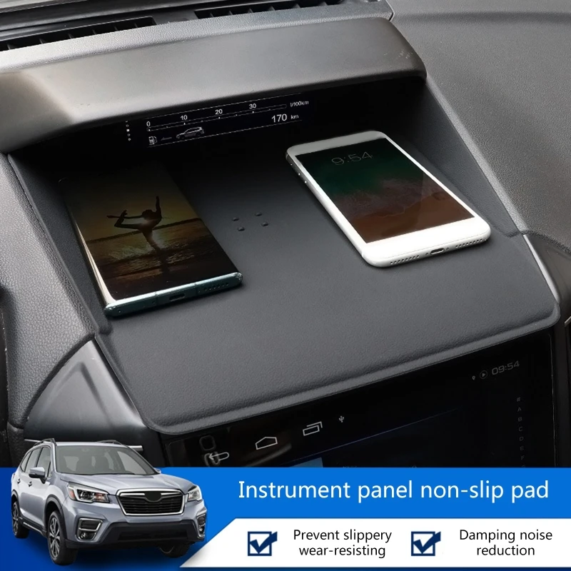 Car Anti-Slip Pad Dashboard Non-slip Silicone Mat Phone Holder Strong Grip Phone Holder Mat for Crosstrek Impreza Forester