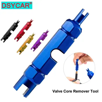 DSYCAR 1Pcs Valve Core Remover Tool Presta Schrader Tire Valve Repair Tool for Bicycle, Cars, SUV, Bike, Motorcycles Tyre 1