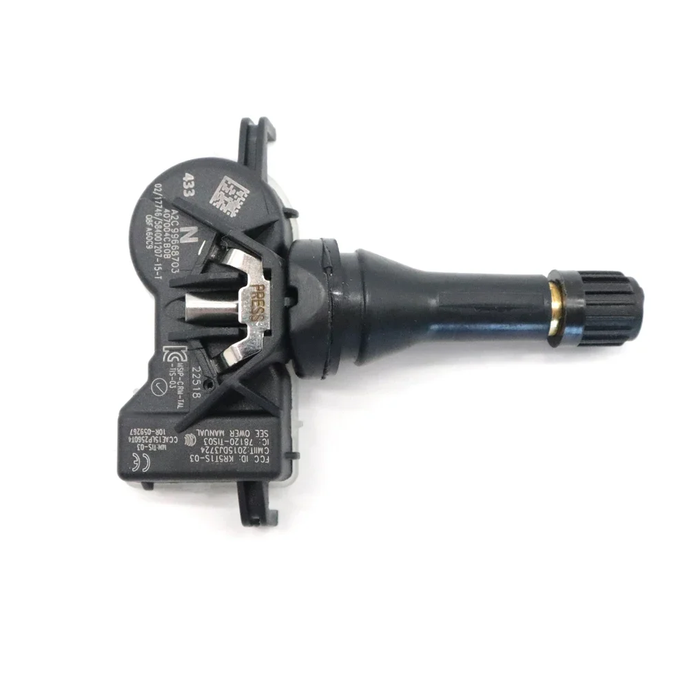 TPMS Ÿ̾ з   ͸ ý, ֻ  Ƽ α  2017-2020 433Mhz, 40770-4CB1B, ǰ