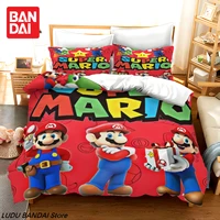 Parure de lit Anime Super Mario, housse de couette Super Mario, double, simple, grand lit, très grand lit, pour adultes et enfants, couvre-lit Super Mario 5