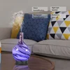 Glass Marble Design Air Humidifier Aroma Machine Ultrasonic Essential Oil Aroma Diffuser 7-Color LED Light Cold Mist Spa HomeUse 6